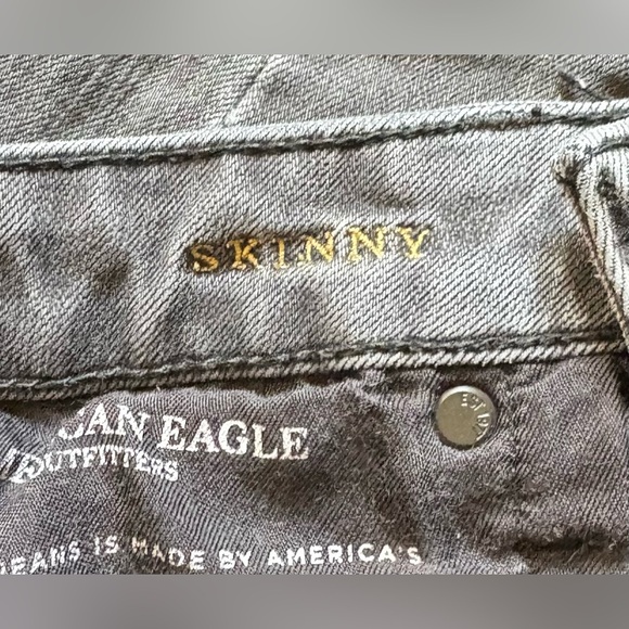 AEO Extreme Flex 4 Skinny Jeans Size 28x30 - Picture 4 of 5